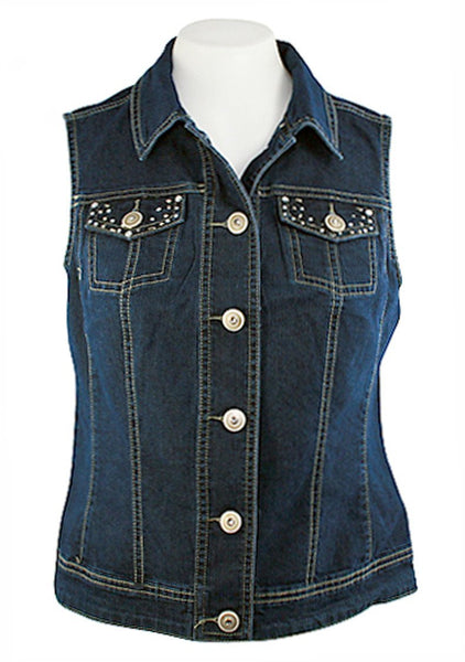 Baccini jean offers vest